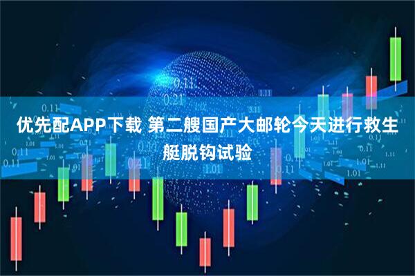 优先配APP下载 第二艘国产大邮轮今天进行救生艇脱钩试验